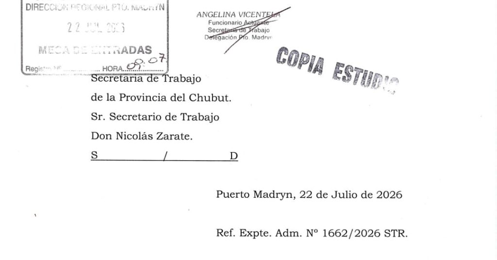 CONARPESA impugna resolución laboral y denuncia graves amenazas contra su presidente