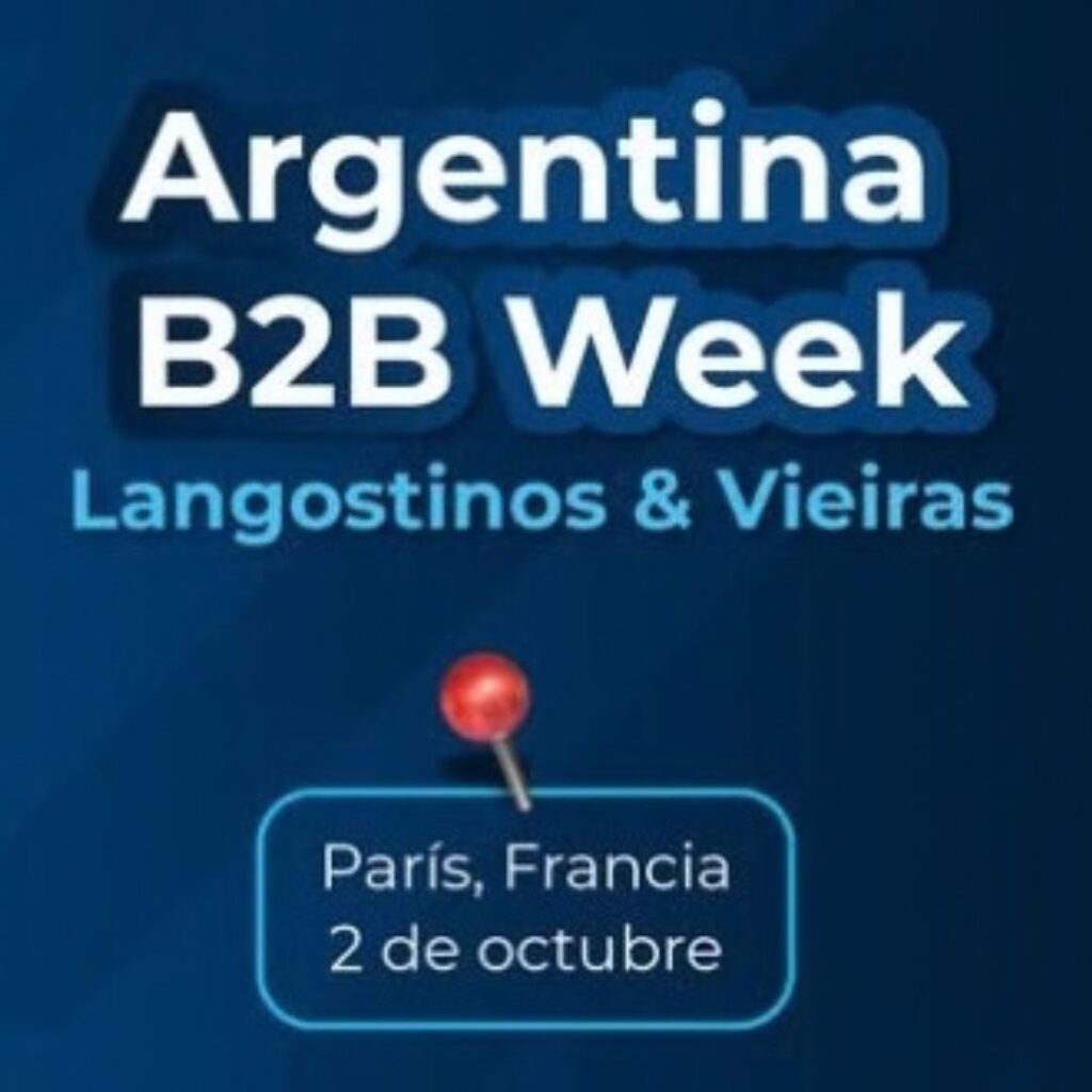 CONARPESA fortalece su estrategia de inserción internacional con participación en la Argentina B2B Week